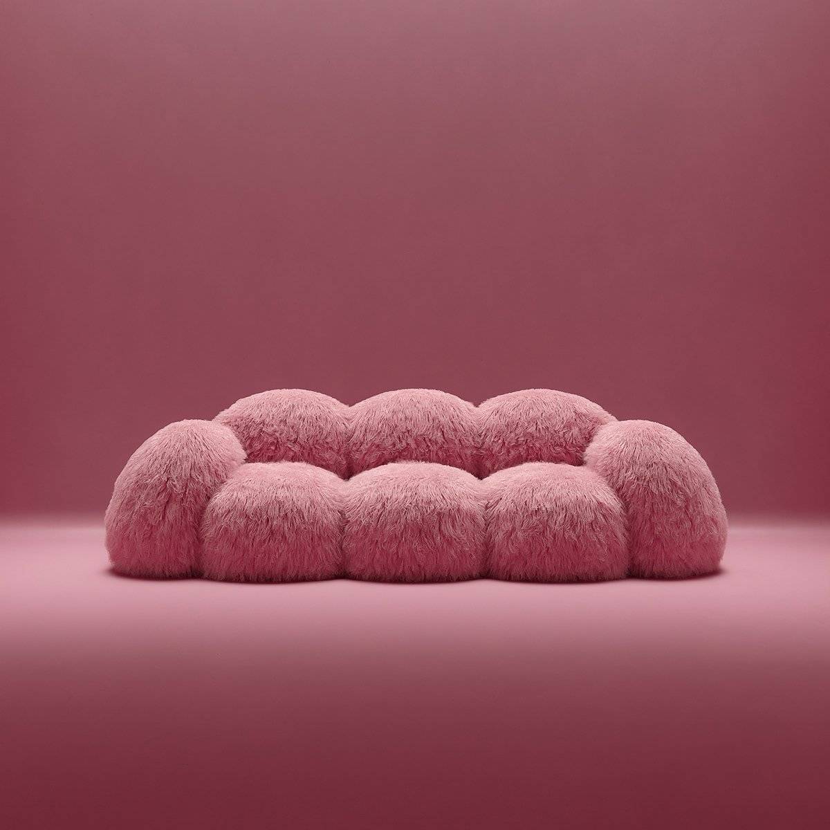 Modern Nordic Plush Sofa Chair