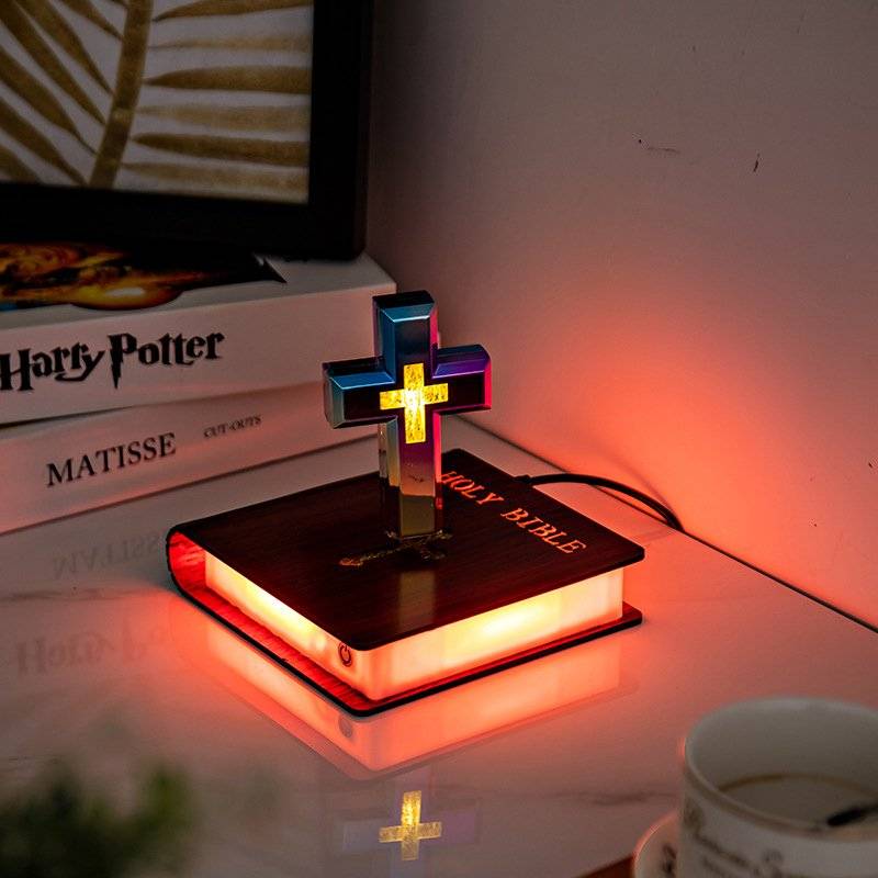 Magnetic Levitation Bible Lamp Advanced Technologies Beds Best Deals Best Sellers Home Decor Lighting Smart Home Magnetic Levitation Bible Lamp