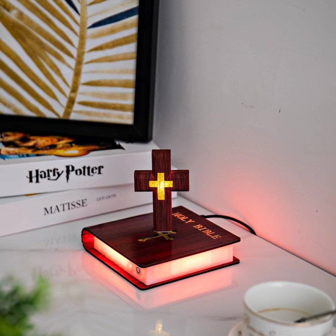 Magnetic Levitation Bible Lamp Advanced Technologies Beds Best Deals Best Sellers Home Decor Lighting Smart Home Magnetic Levitation Bible Lamp