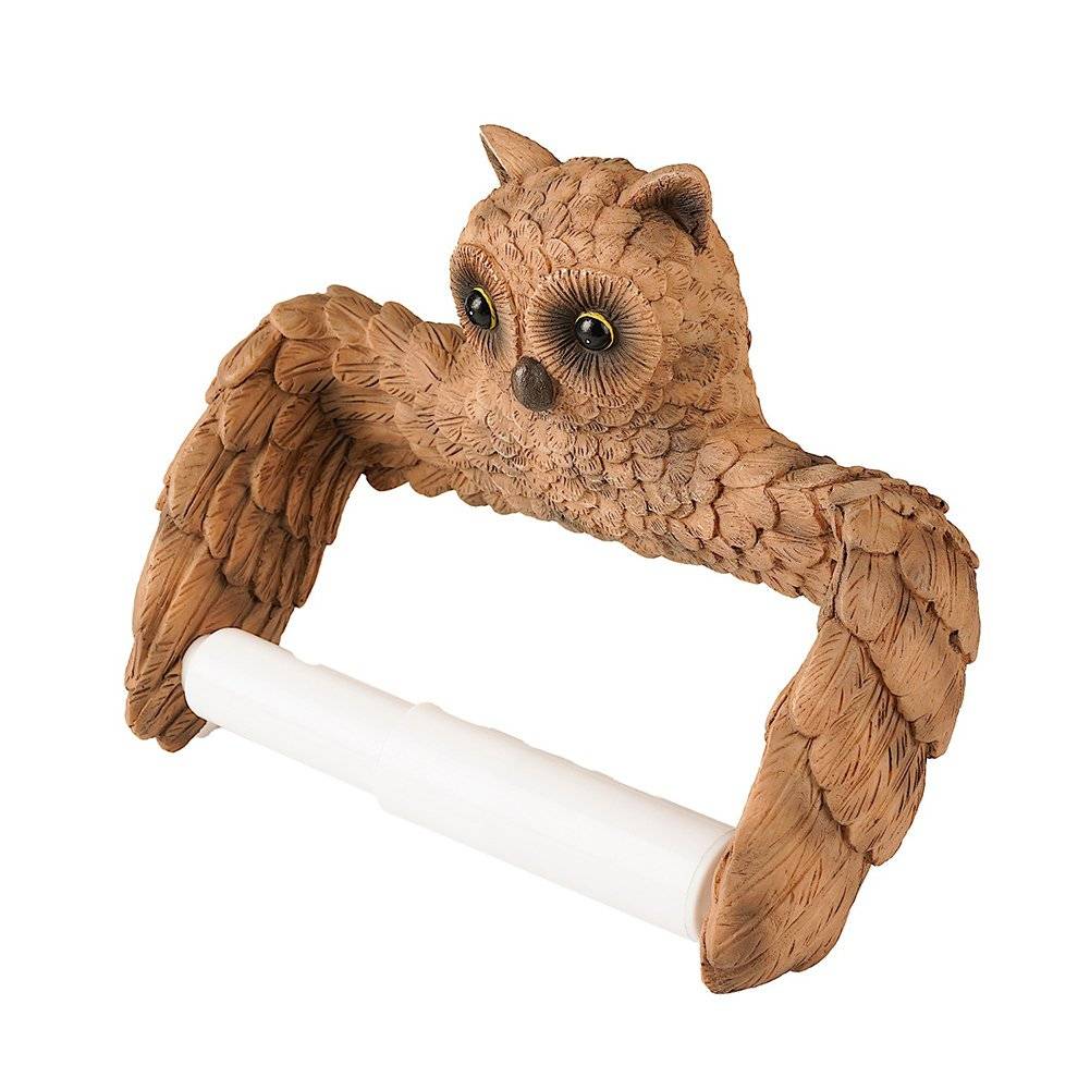 Owl Shape Wall Mounted Roll Paper Holder Beds Best Deals Best Sellers Home Decor Owl Shape Wall Mounted Roll Paper Holder